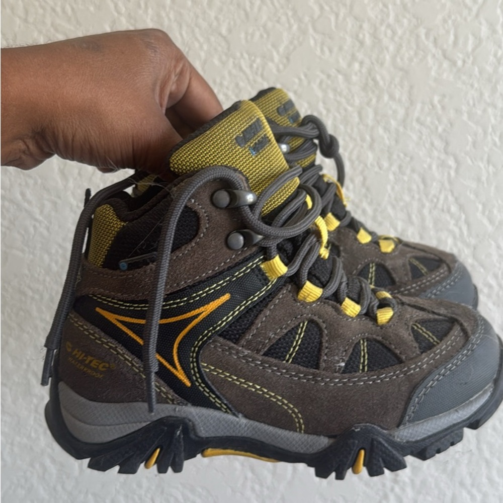 Hi-Tec Kids Boots - Brown and Yellow